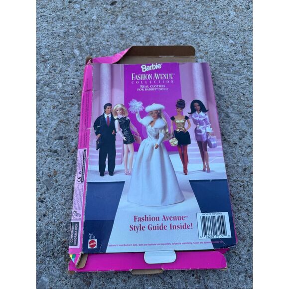 Vintage Y2K 90s 1997 Barbie Fashion Ave. party outfit original with box - Picture 3 of 4